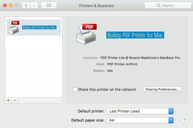 pdf writer for mac where is the file